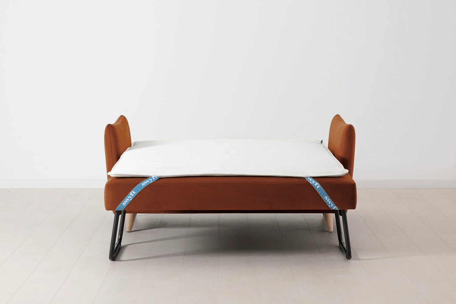 Model 08 Sofa Bed 2 Seater, Oak / Umber - Image 10