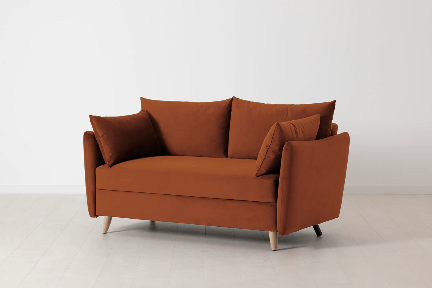Model 08 Sofa Bed 2 Seater, Oak / Umber - Image 6