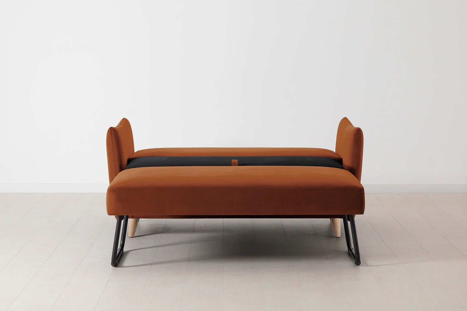 Model 08 Sofa Bed 2 Seater, Oak / Umber - Image 8
