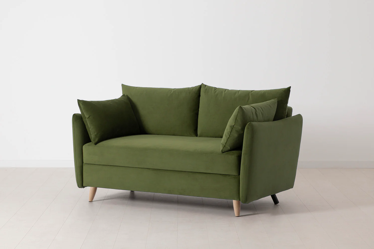 Model 08 Sofa Bed 2 Seater, Oak / Vine - Image 5