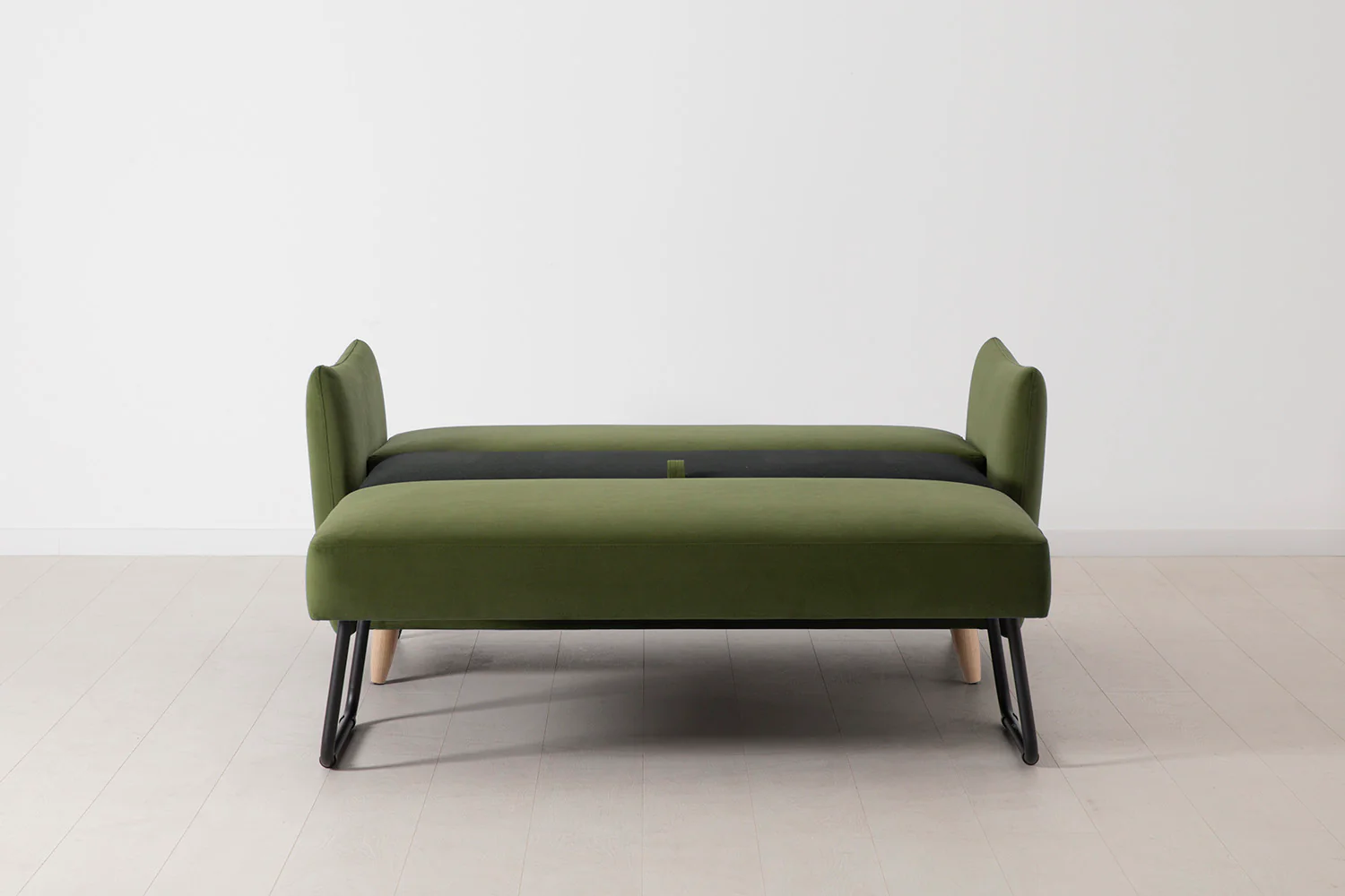 Model 08 Sofa Bed 2 Seater, Oak / Vine - Image 7