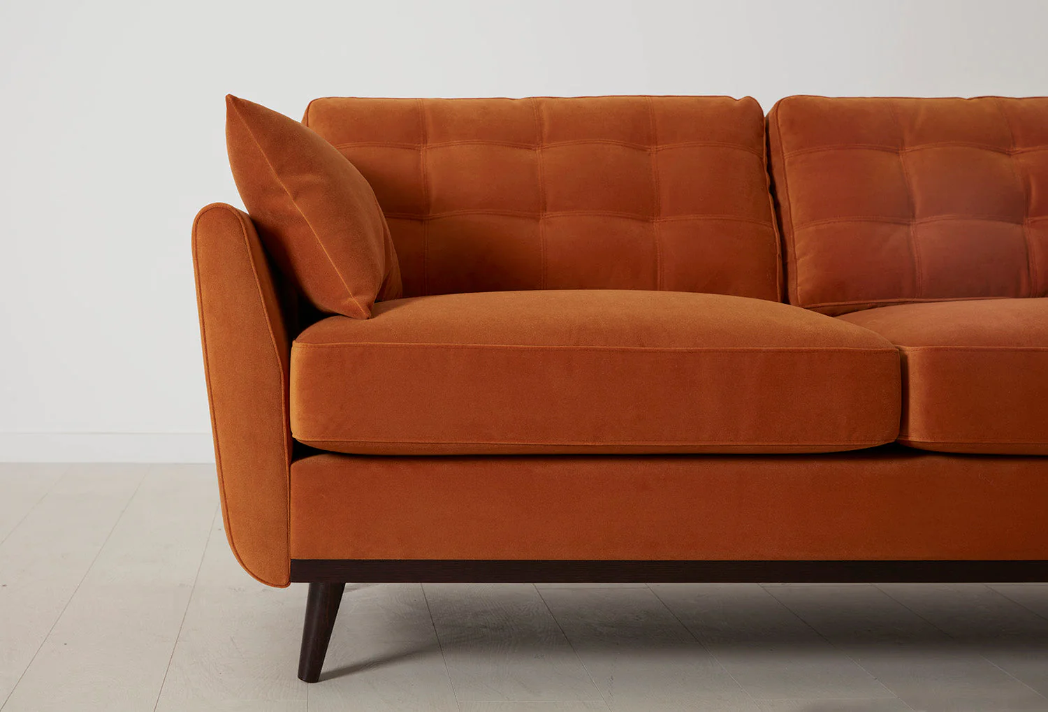 Model 10 2-Seater Sofa with Ottoman, Bronze - Image 4