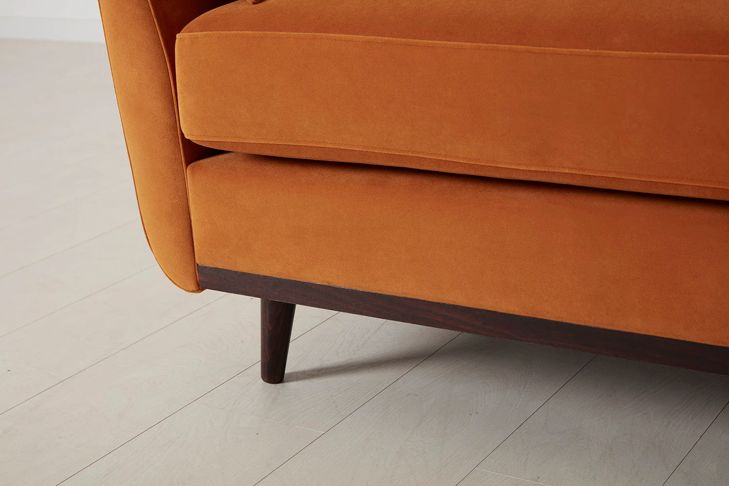 Model 10 2-Seater Sofa with Ottoman, Bronze - Image 8