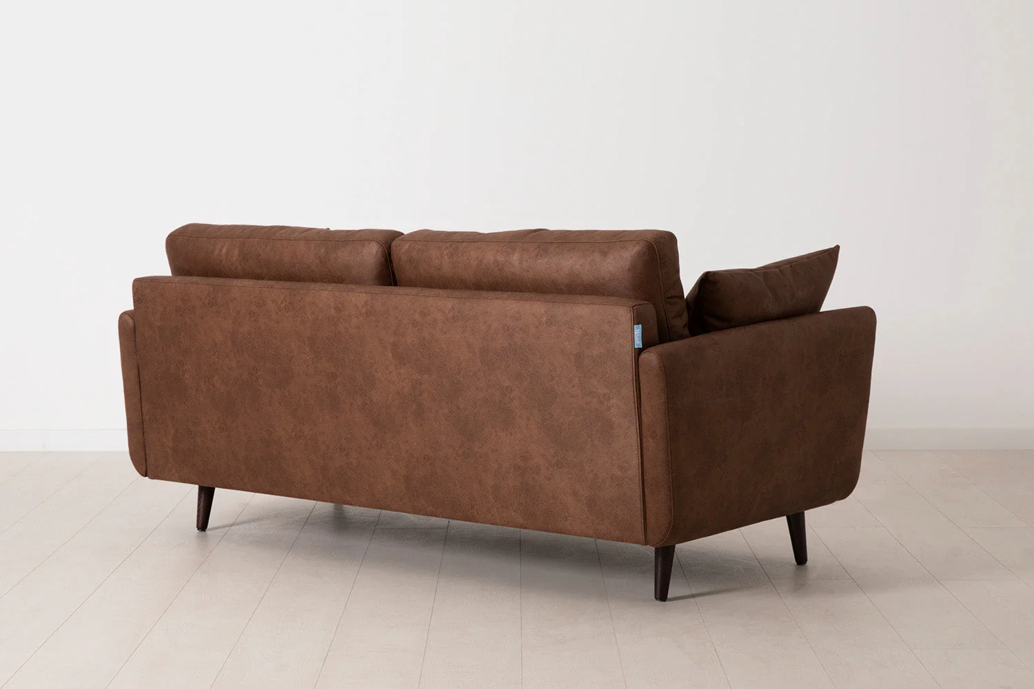 Model 10 2-Seater Sofa with Ottoman, Chestnut - Image 3