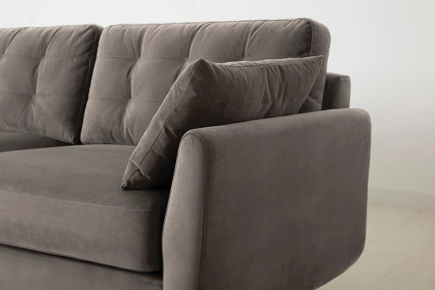 Model 10 2-Seater Sofa with Ottoman, Elephant - Image 5