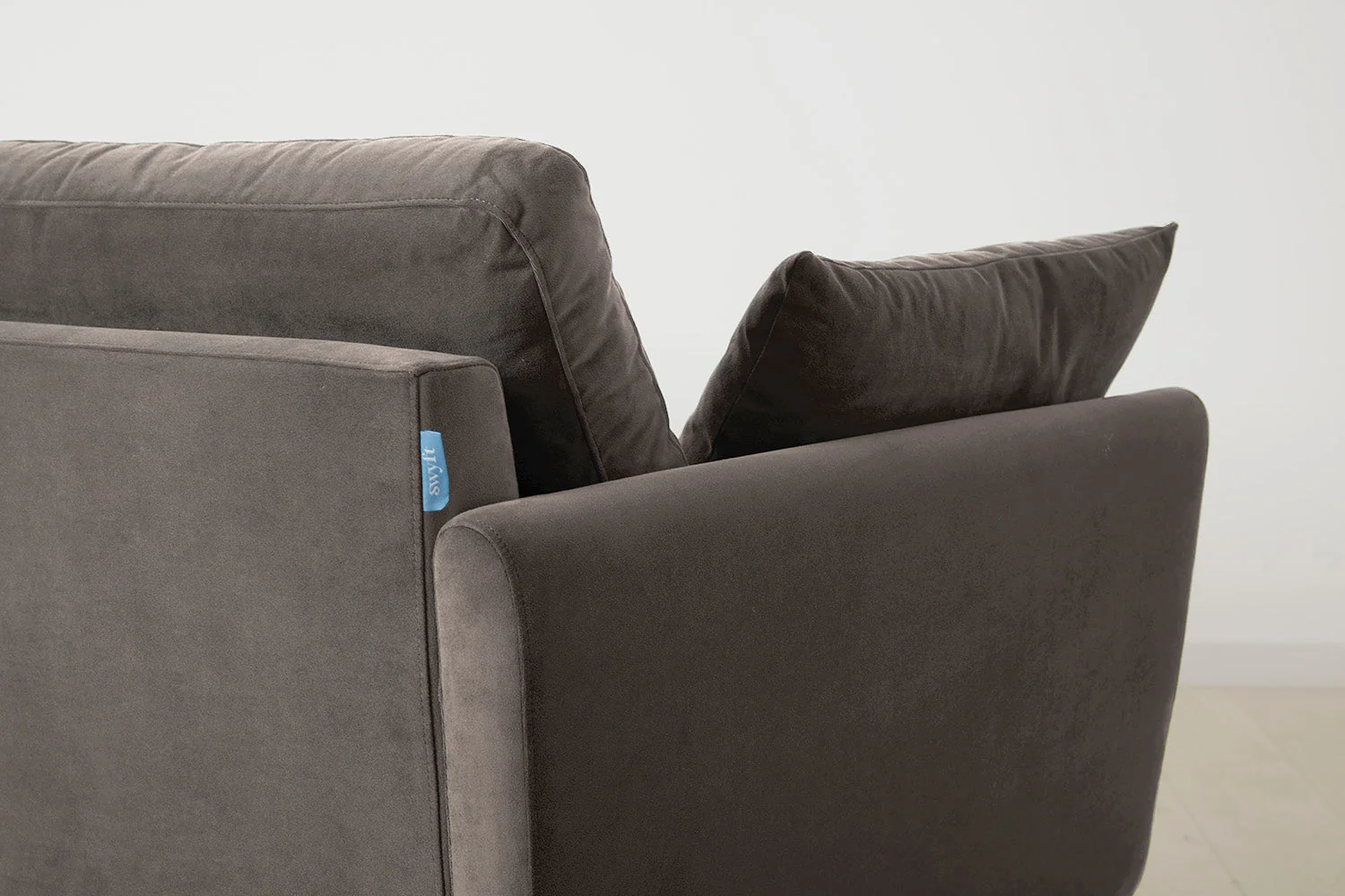 Model 10 2-Seater Sofa with Ottoman, Elephant - Image 7