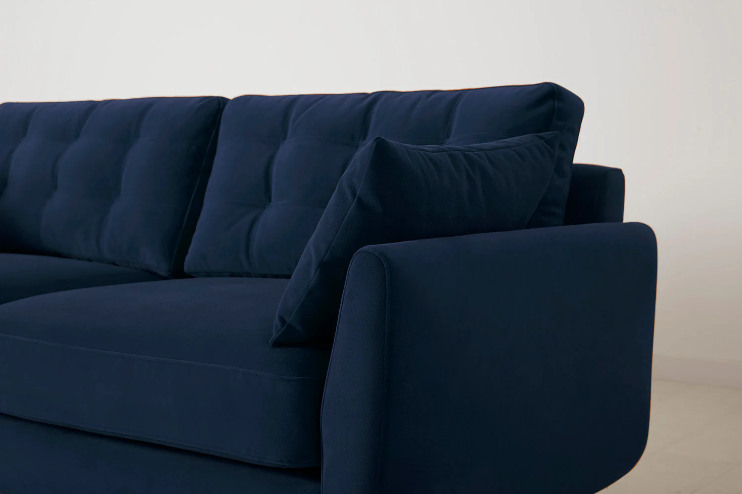 Model 10 2-Seater Sofa with Ottoman, Indigo - Image 5