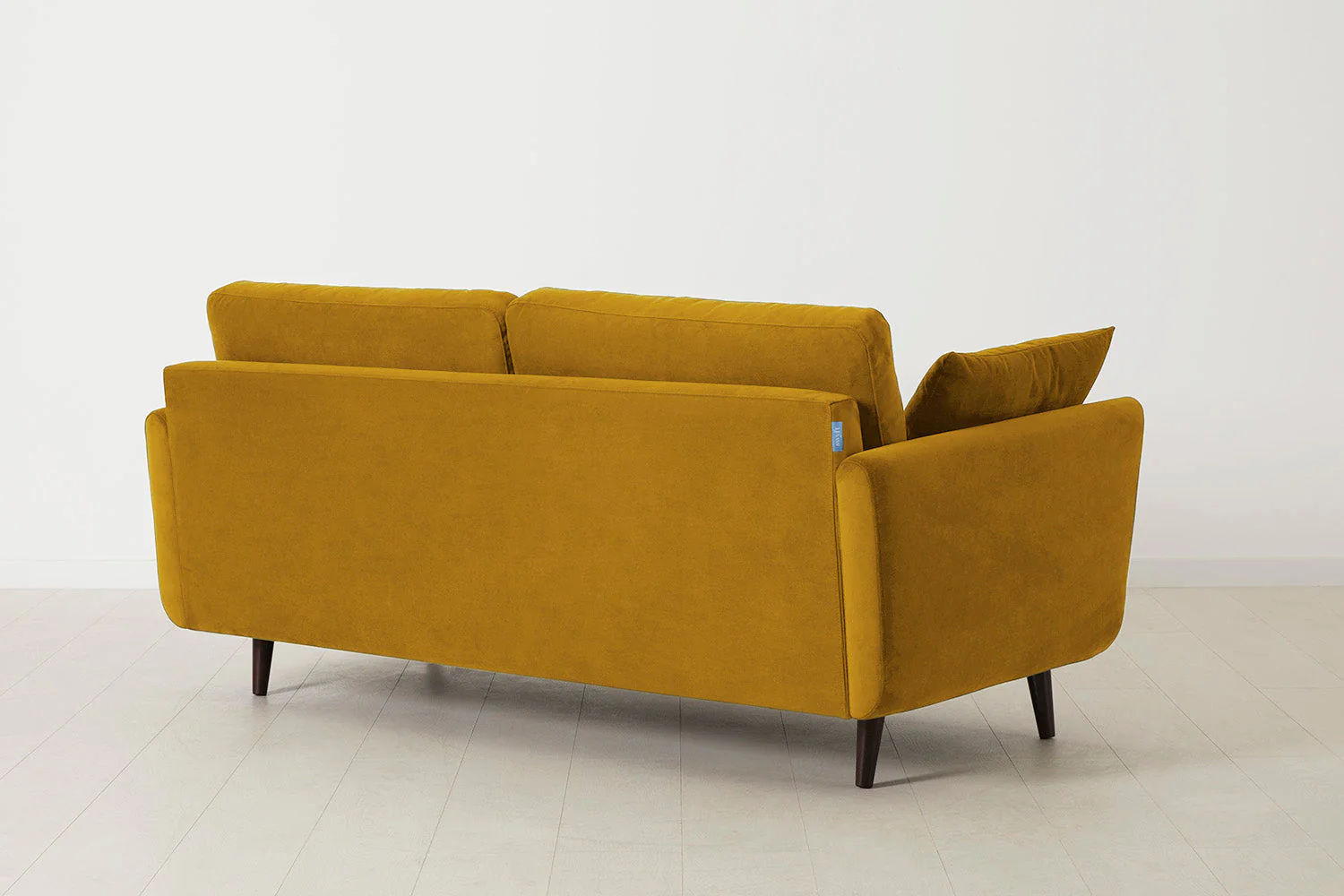Model 10 2-Seater Sofa with Ottoman, Mustard - Image 3
