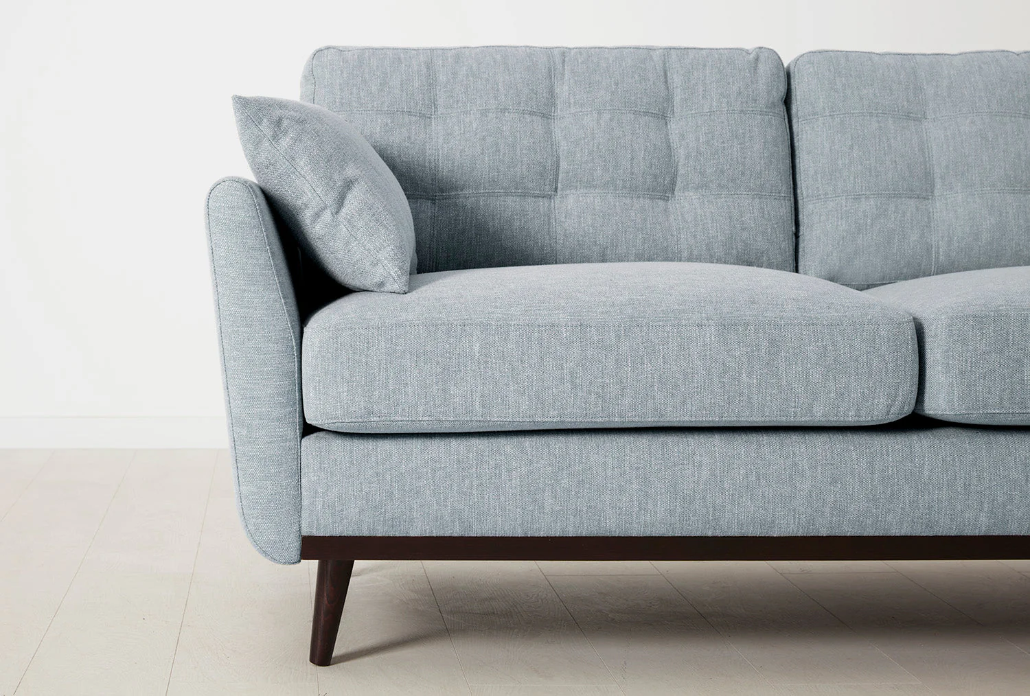 Model 10 2-Seater Sofa with Ottoman, Seaglass - Image 4