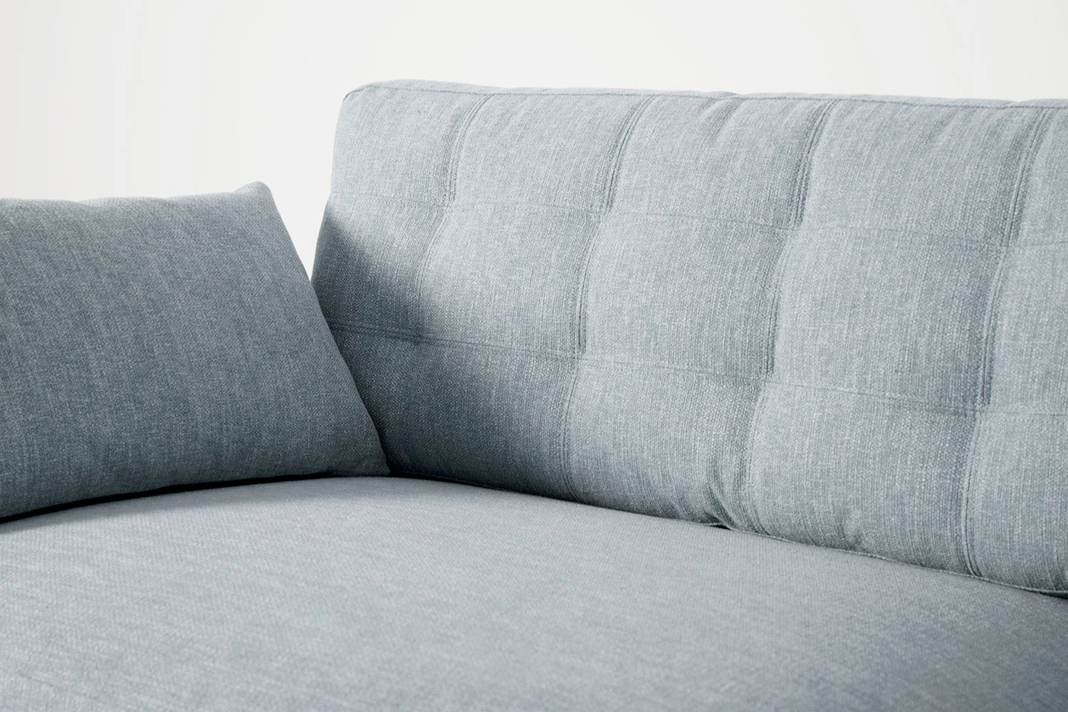 Model 10 2-Seater Sofa with Ottoman, Seaglass - Image 6