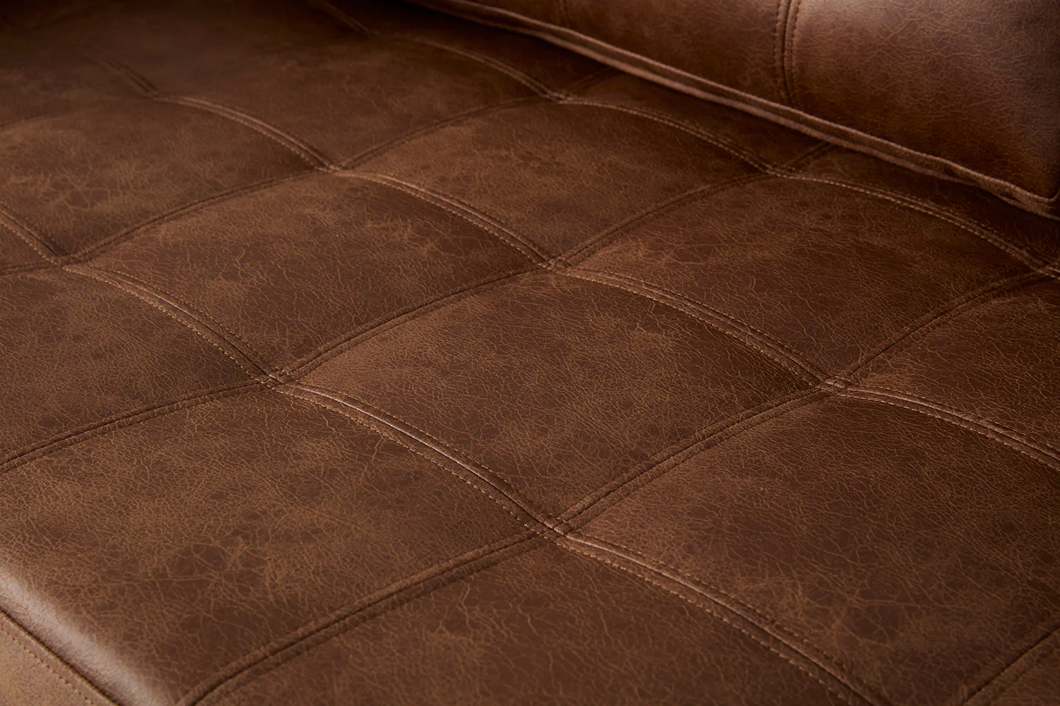 Model 10 Sofa Bed 3 Seater, Chestnut - Image 14