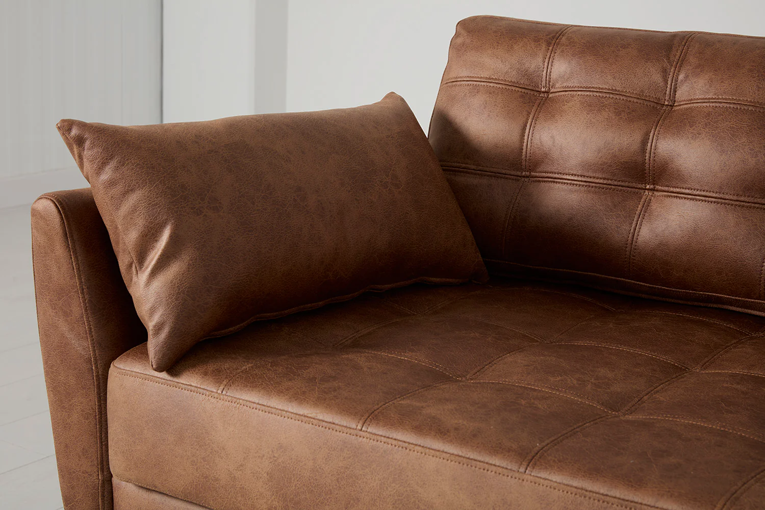 Model 10 Sofa Bed 3 Seater, Chestnut - Image 15