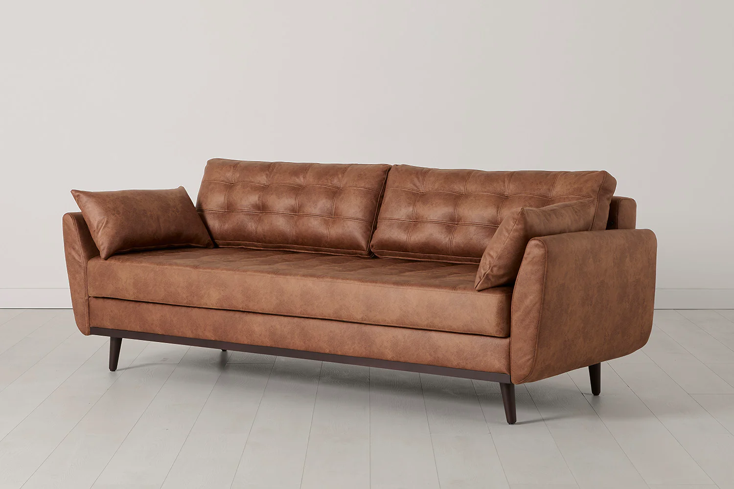 Model 10 Sofa Bed 3 Seater, Chestnut - Image 2