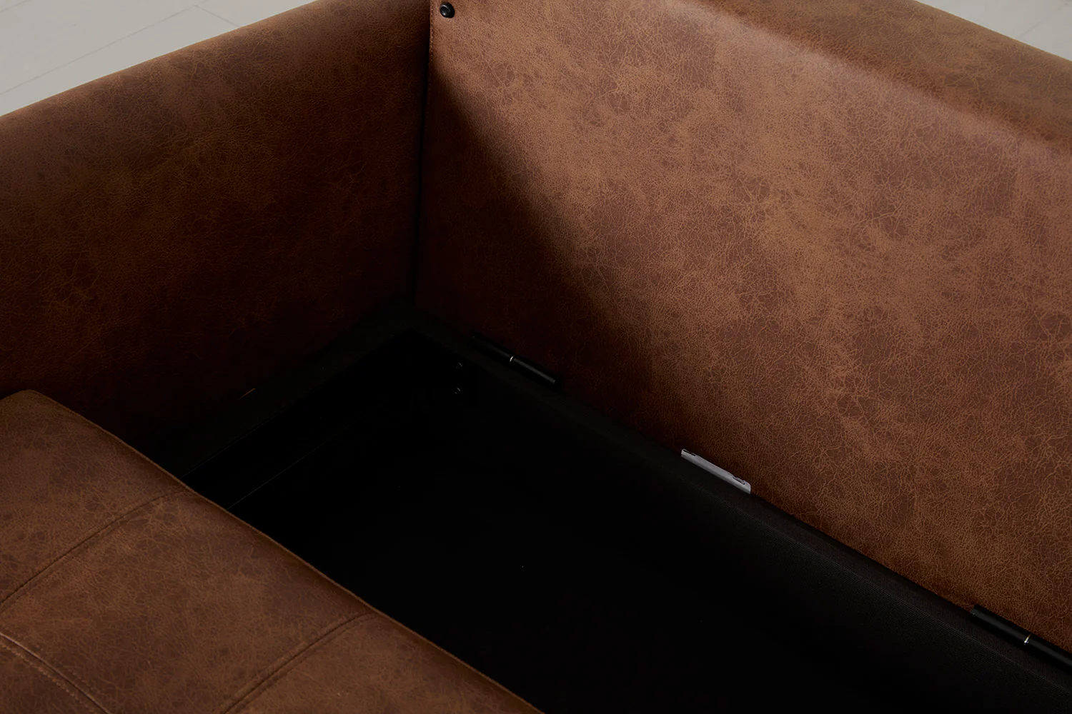 Model 10 Sofa Bed 3 Seater, Chestnut - Image 8