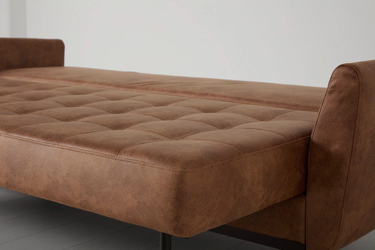 Model 10 Sofa Bed 3 Seater, Chestnut - Image 9