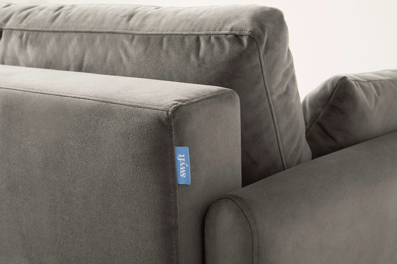 Model 10 Sofa Bed 3 Seater, Elephant - Image 9