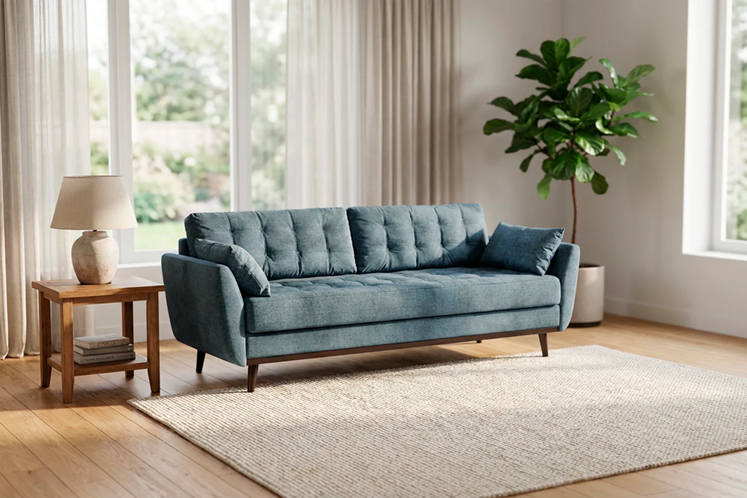 Model 10 Sofa Bed 3 Seater, Hydro - Image 4