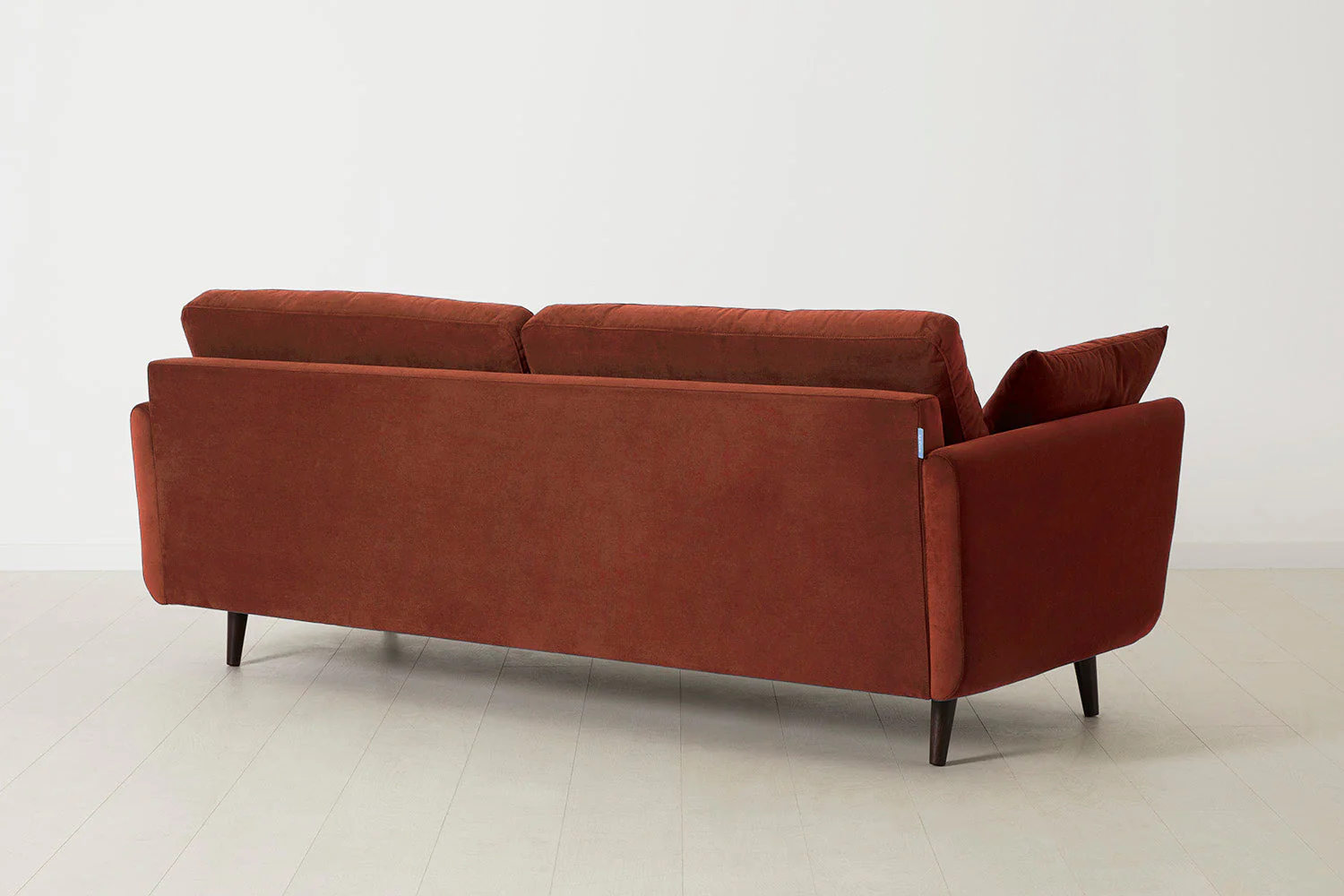 Model 10 3-Seater Sofa with Ottoman, Brick - Image 3