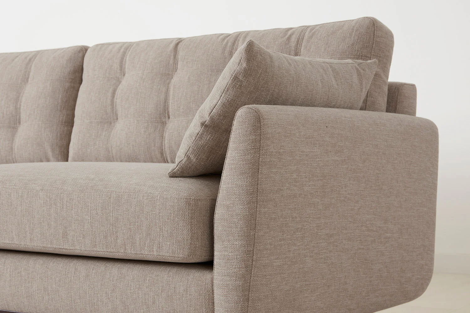 Model 10 3-Seater Sofa with Ottoman, Pumice - Image 7