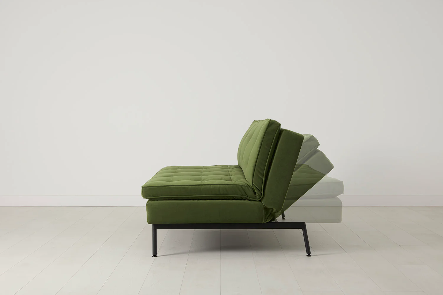 Model 11 Sofa Bed 3 Seater, Vine - Image 3
