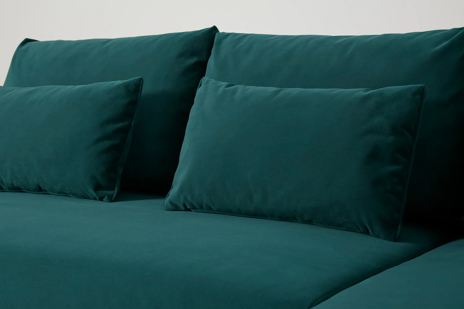 Model 12 Sofa Bed with Storage 3 Seater Left Chaise, Kingfisher - Image 19