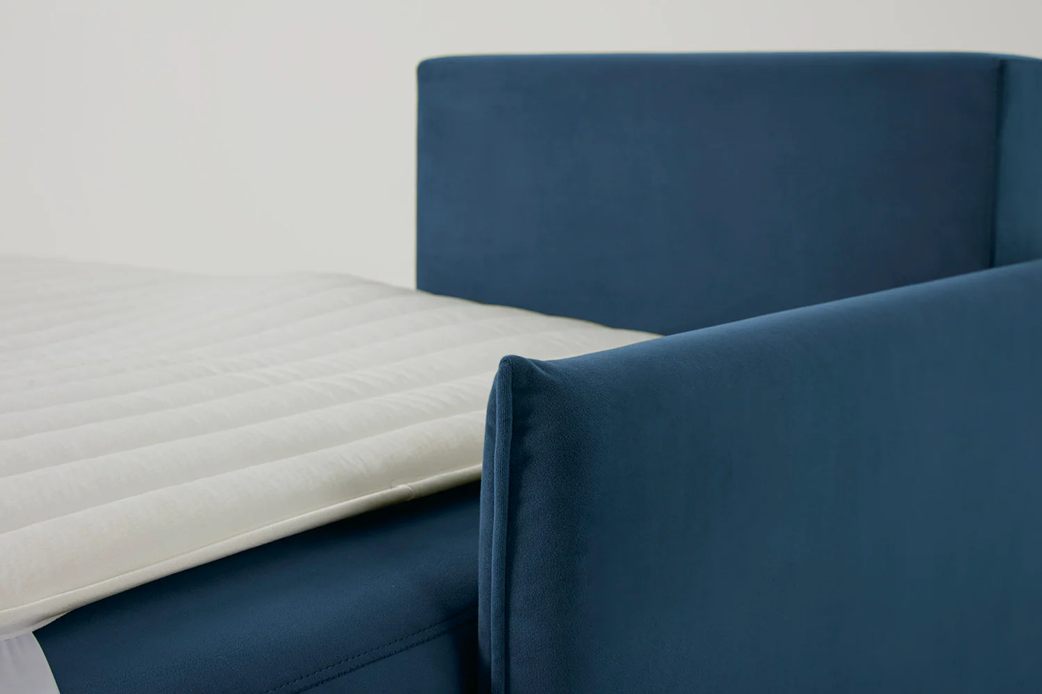 Model 12 Sofa Bed with Storage 3 Seater Left Chaise, Teal - Image 20