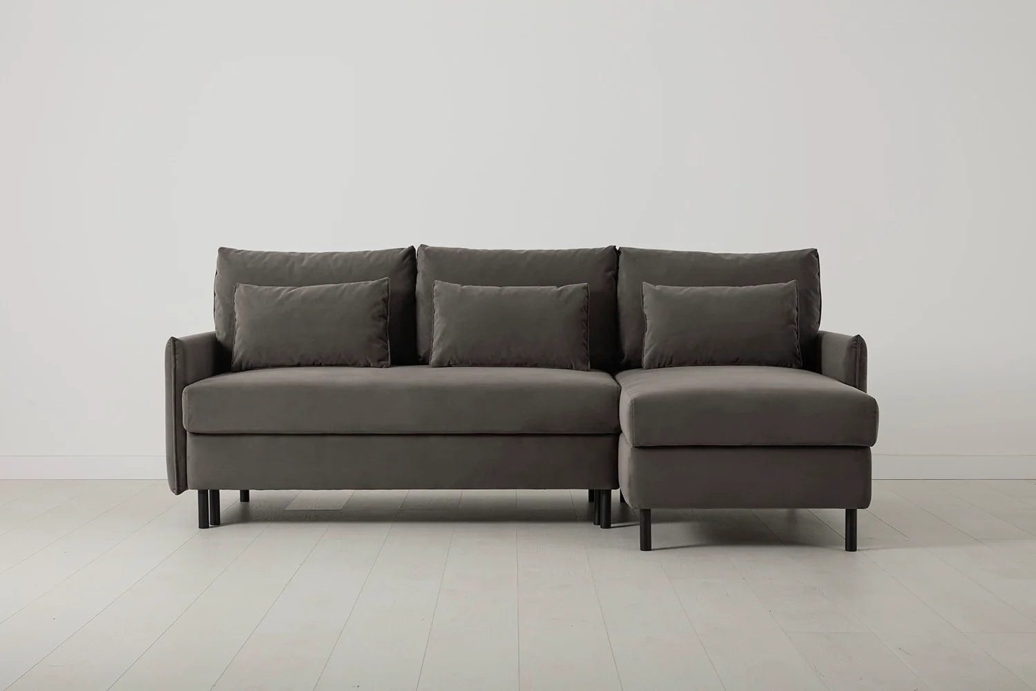 Model 12 Sofa Bed with Storage 3 Seater Right Chaise - Image 17