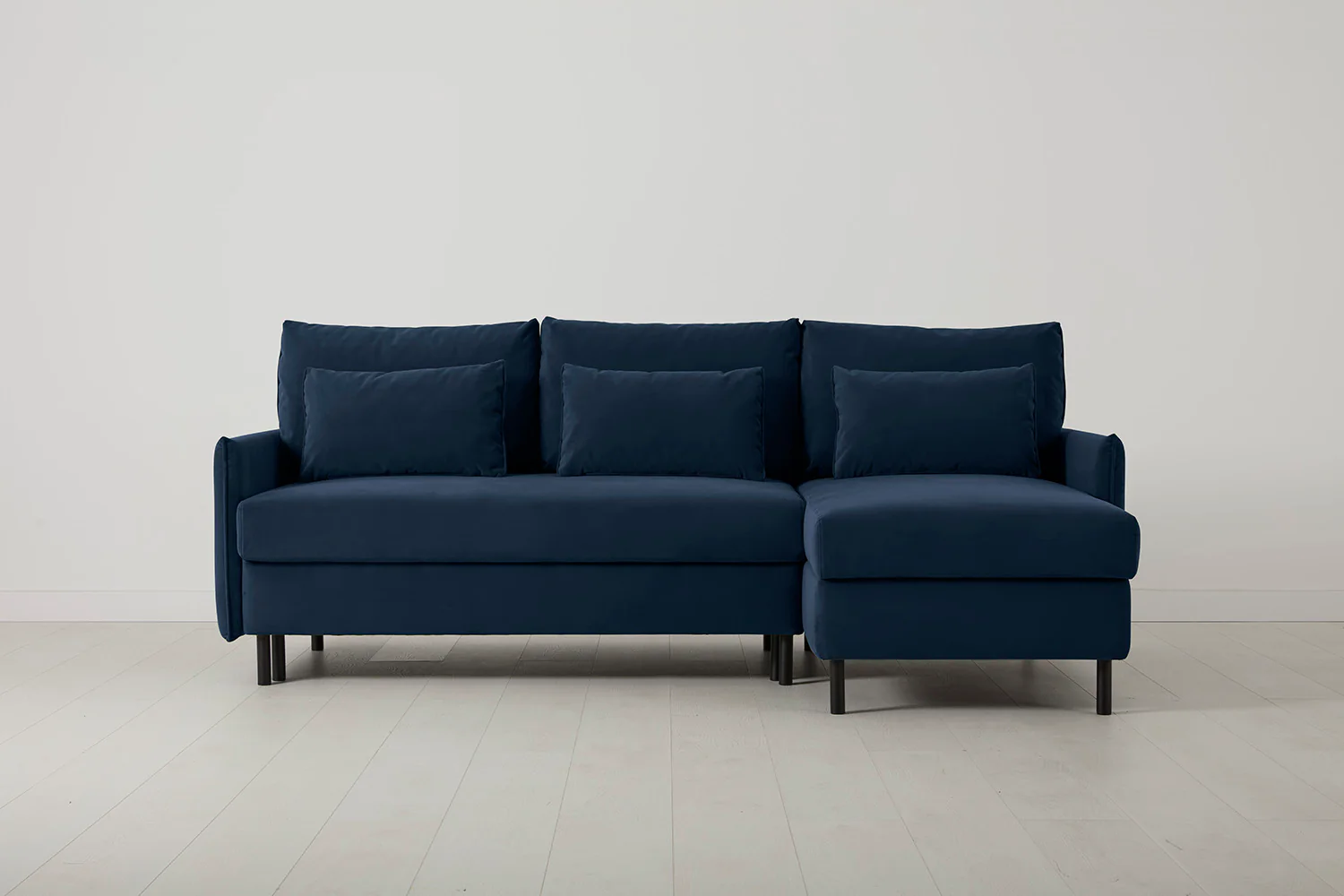 Model 12 Sofa Bed with Storage 3 Seater Right Chaise - Image 19