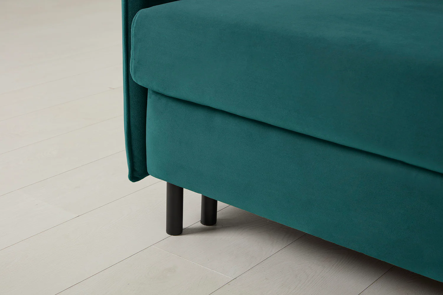 Model 12 Sofa Bed with Storage 3 Seater Right Chaise, Kingfisher - Image 22
