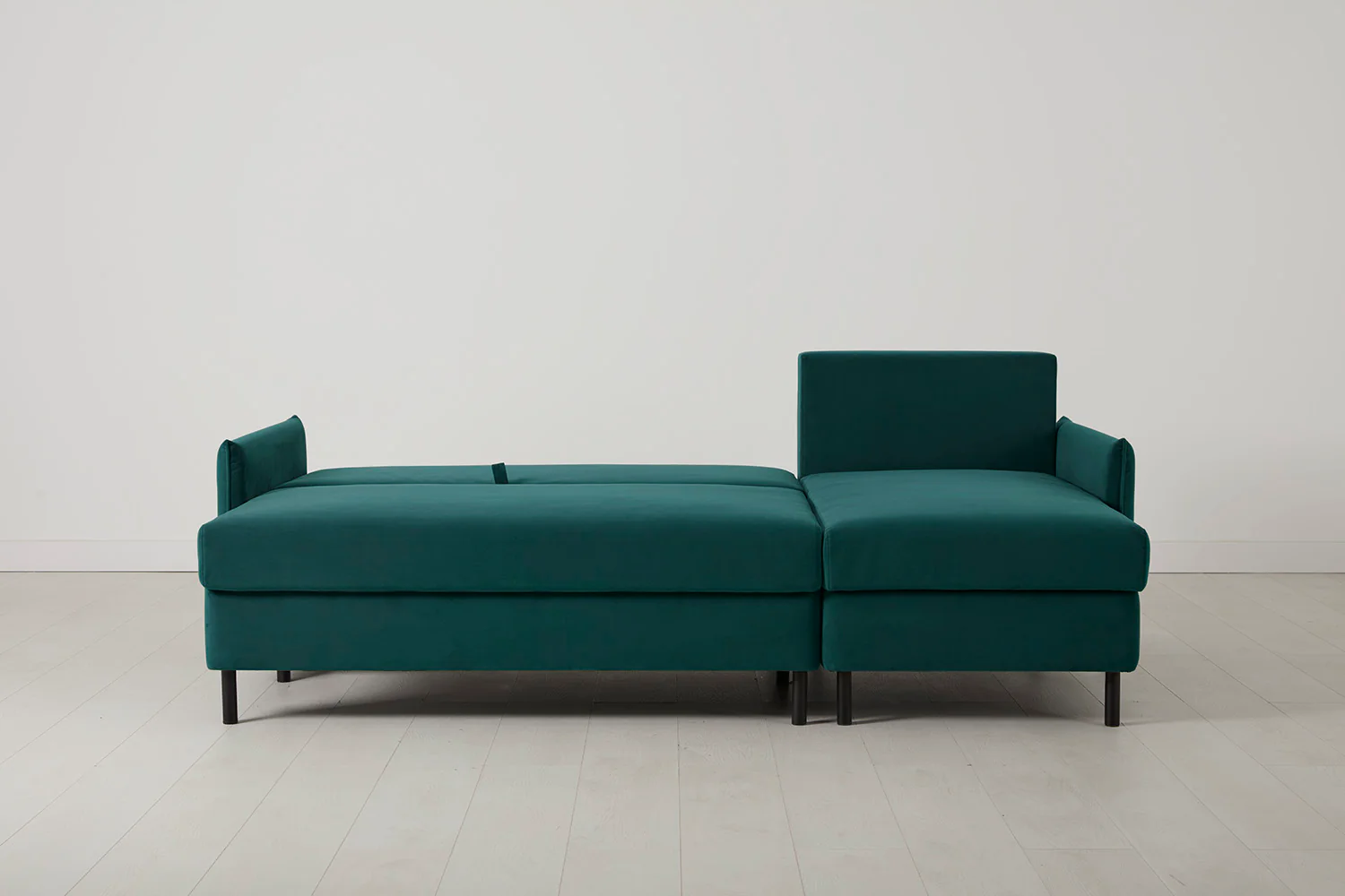 Model 12 Sofa Bed with Storage 3 Seater Right Chaise, Kingfisher - Image 5