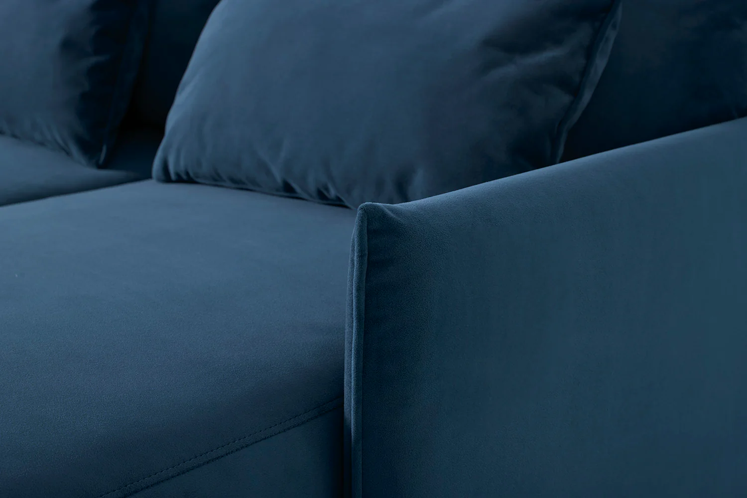 Model 12 Sofa Bed with Storage 3 Seater Right Chaise, Teal - Image 22