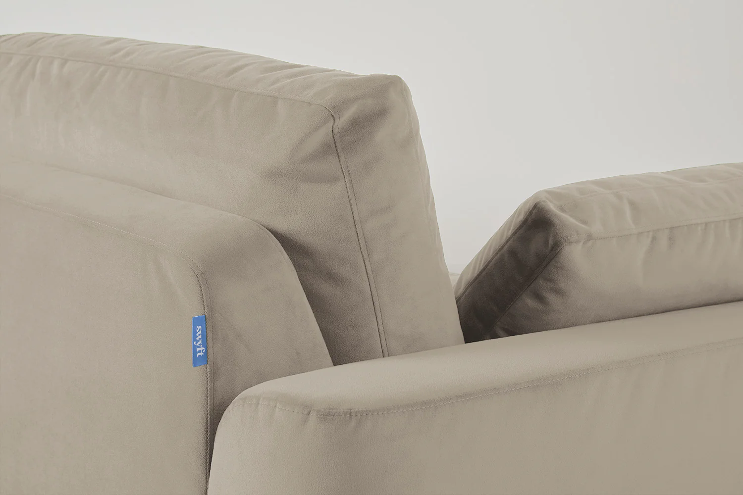 Model 13 2-Seater Right Chaise Sofa, Bone - Image 5