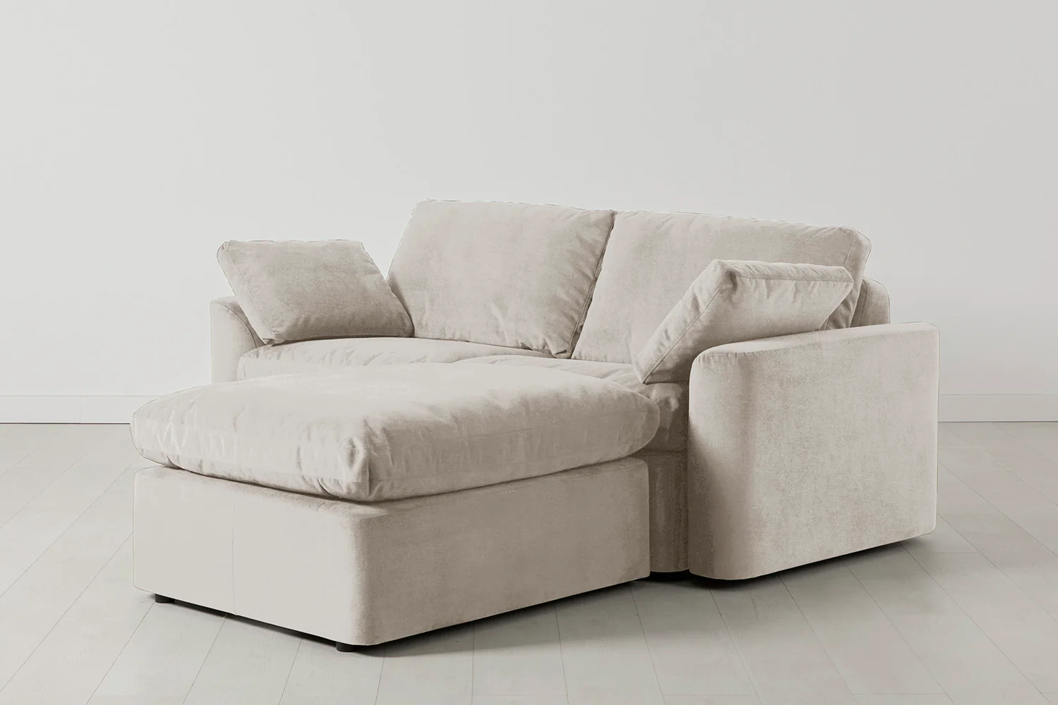 Model 13 2-Seater Right Chaise Sofa, Chalk - Image 2