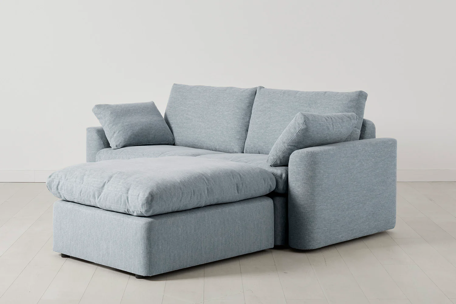 Model 13 2-Seater Right Chaise Sofa, Seaglass - Image 2