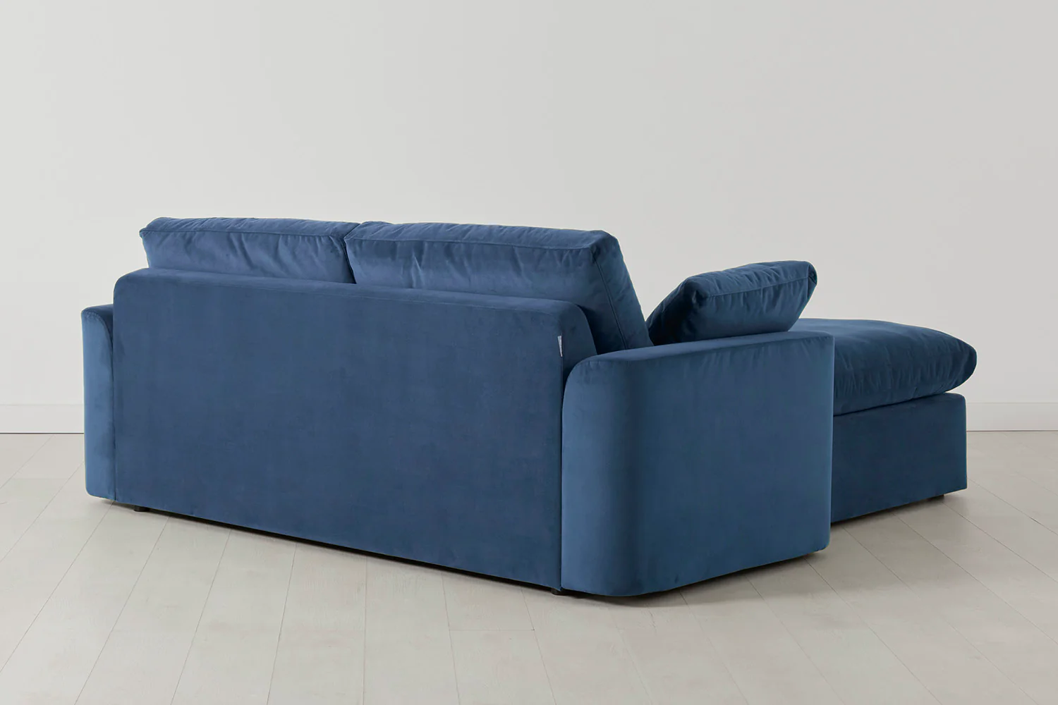 Model 13 2-Seater Right Chaise Sofa, Teal - Image 3