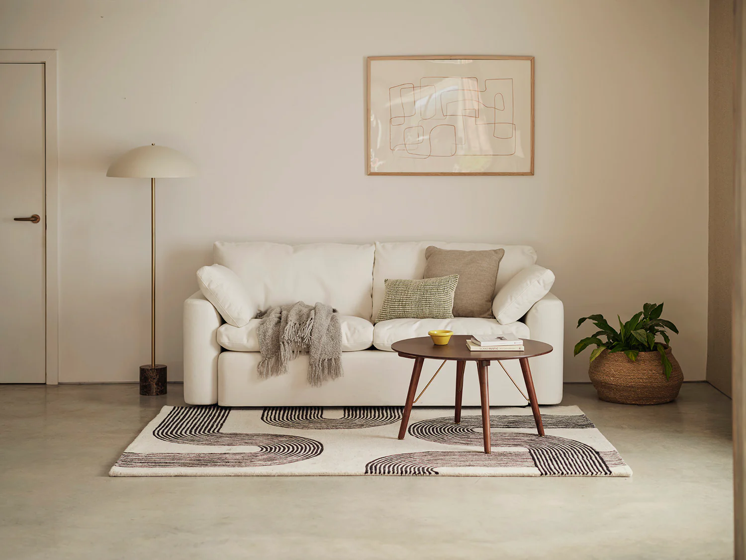 Model 13 2-Seater Sofa, White - Image 2