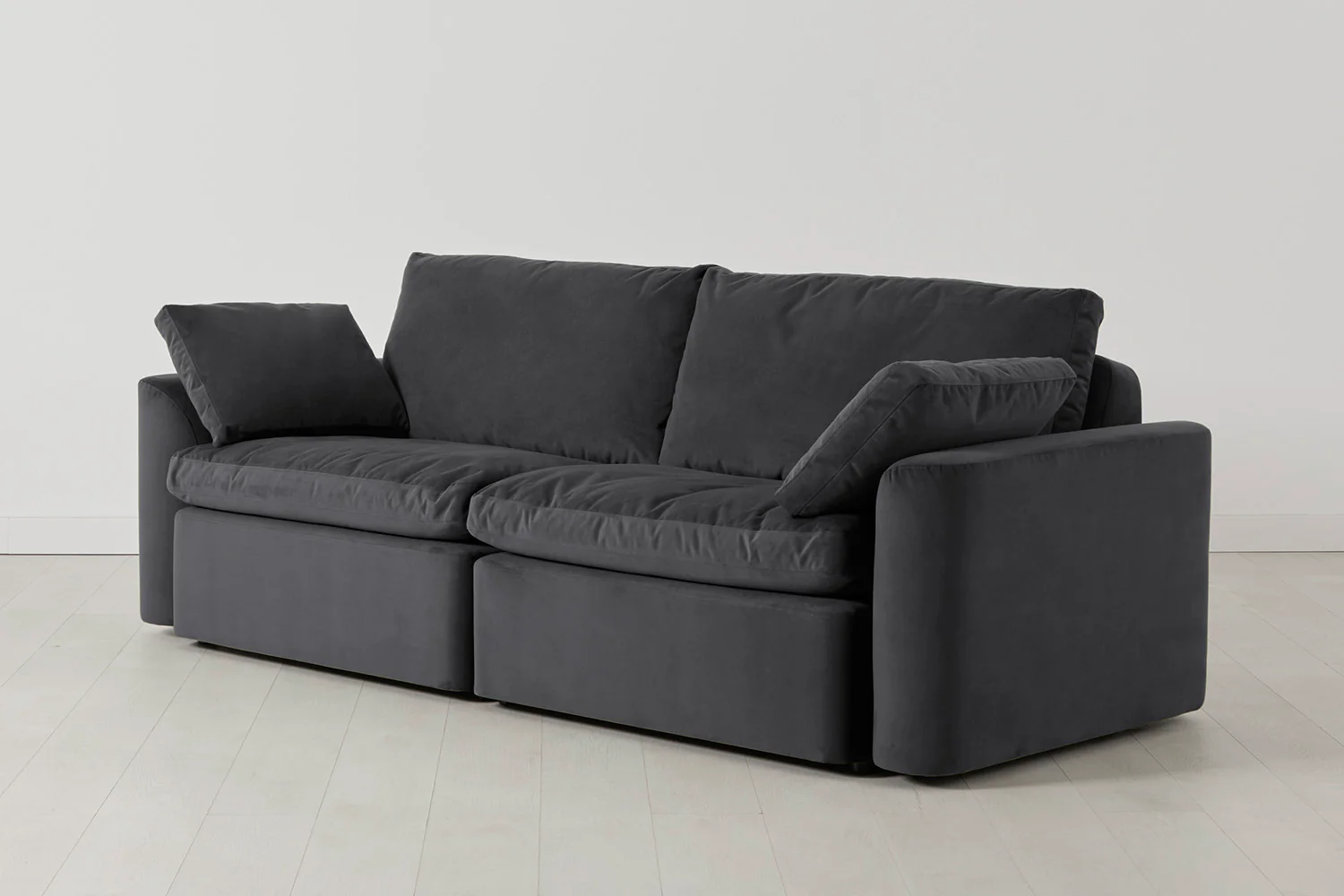 Model 13 3-Seater Sofa, Charcoal - Image 3