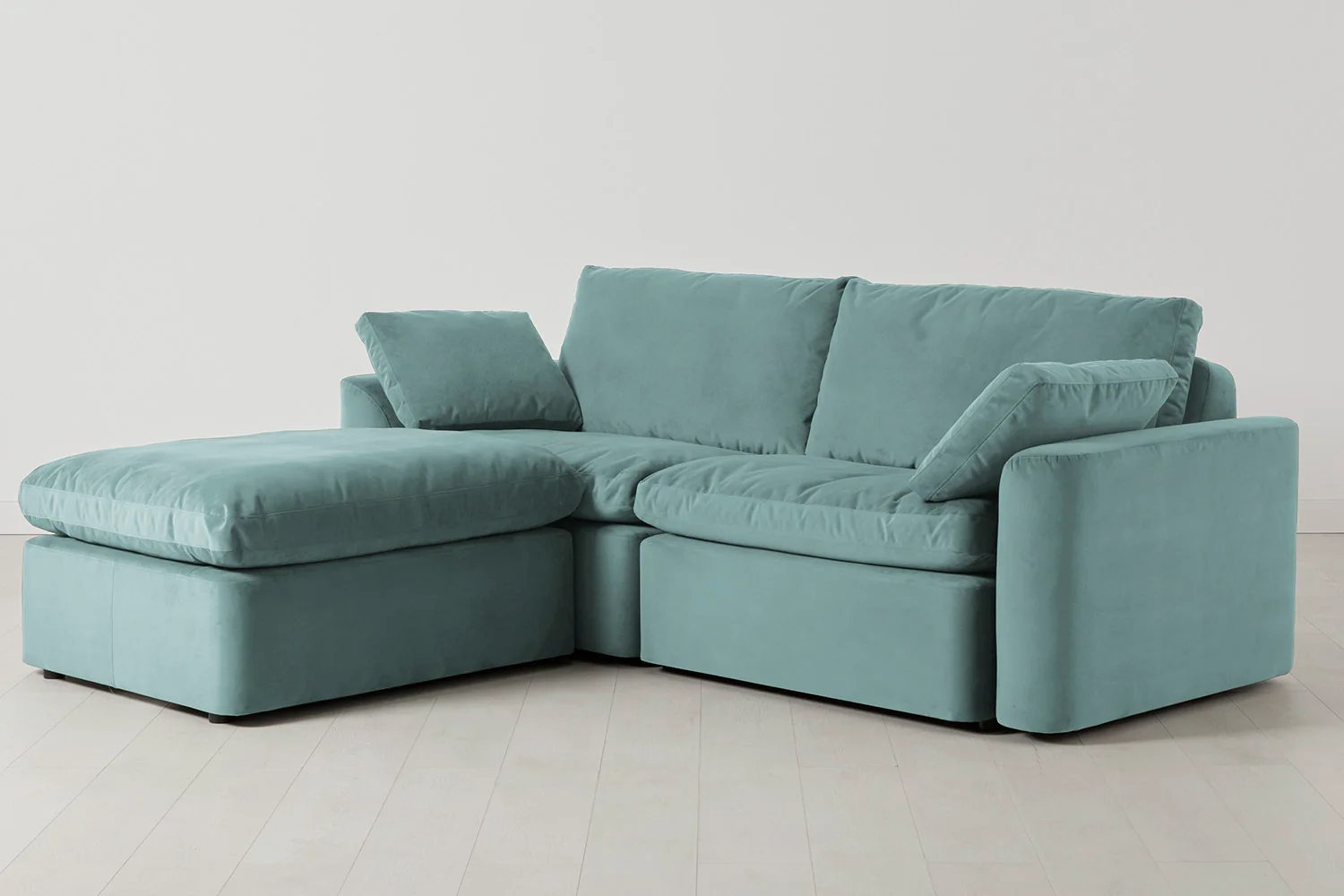Model 13 3-Seater Left Chaise Sofa, Airforce - Image 2