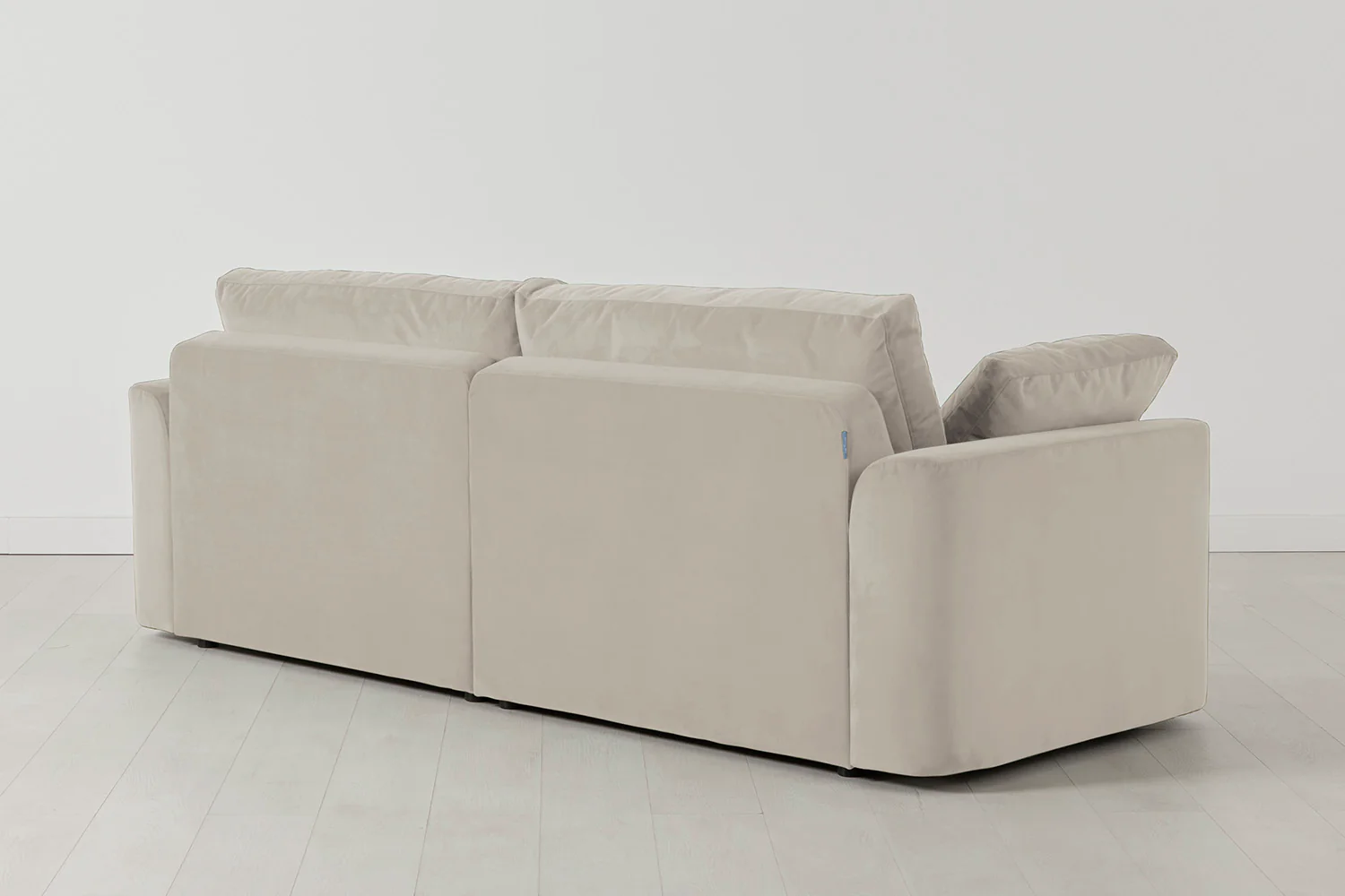 Model 13 3-Seater Left Chaise Sofa, Bone - Image 3