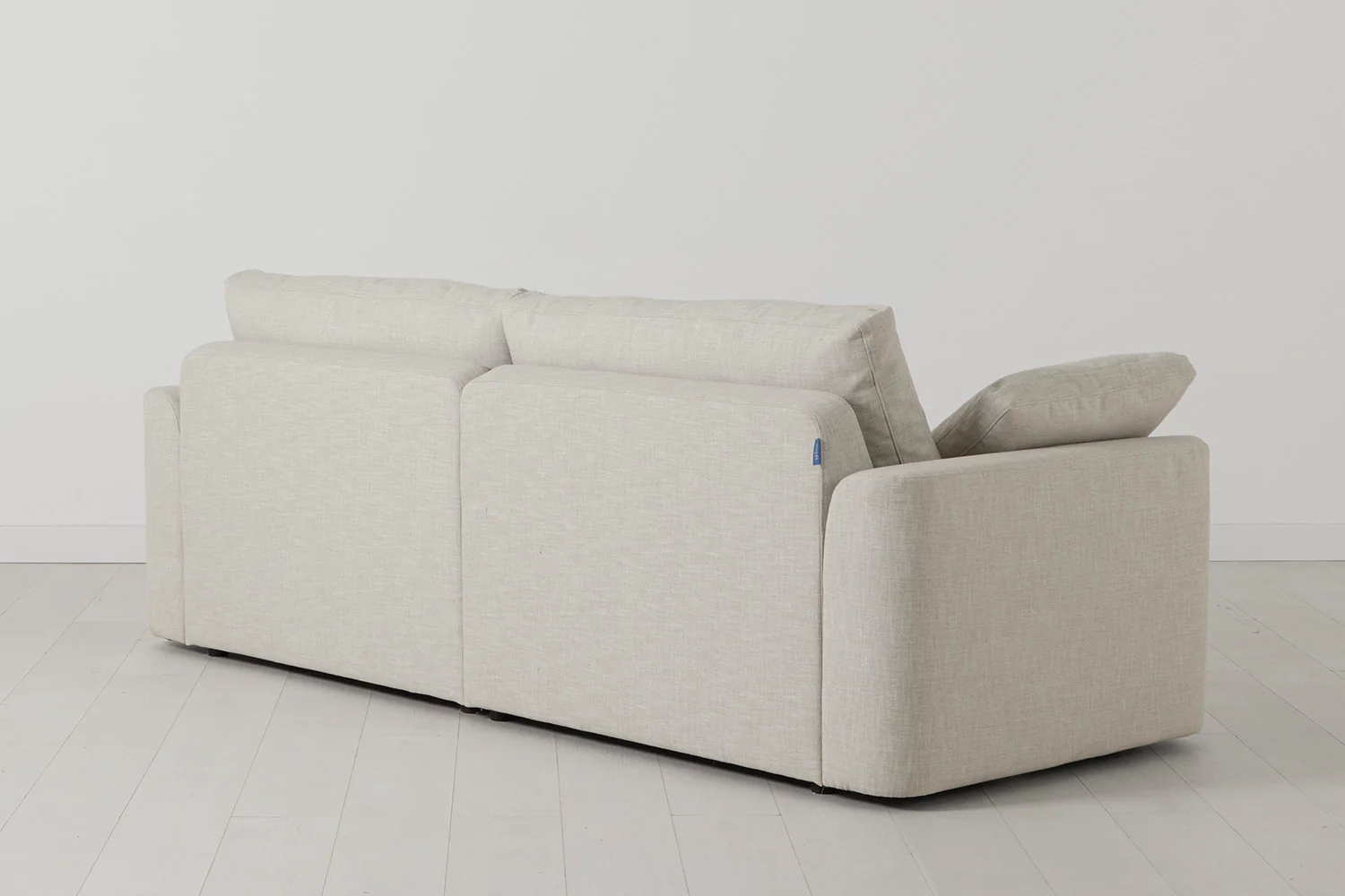 Model 13 3-Seater Left Chaise Sofa, Parchment - Image 3