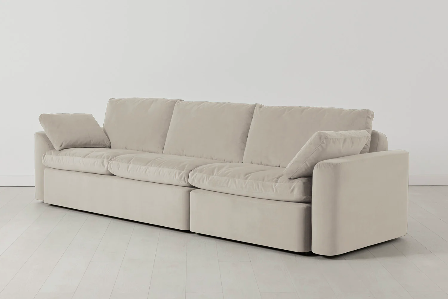 Model 13 4-Seater Sofa, Bone - Image 3