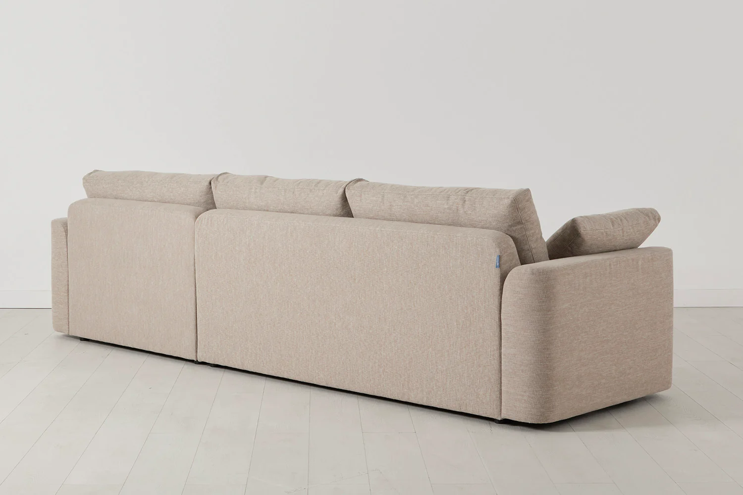 Model 13 4-Seater Left Chaise Sofa, Pumice - Image 3