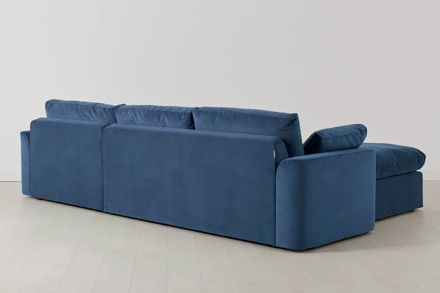 Model 13 4-Seater Sofa with Ottoman, Teal - Image 3