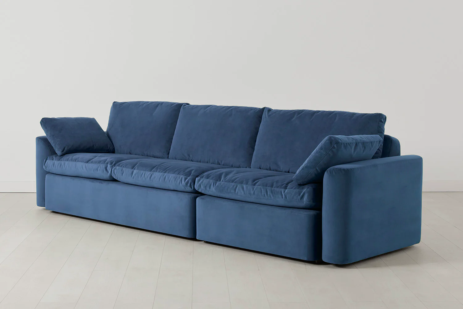 Model 13 4-Seater Sofa, Teal - Image 3