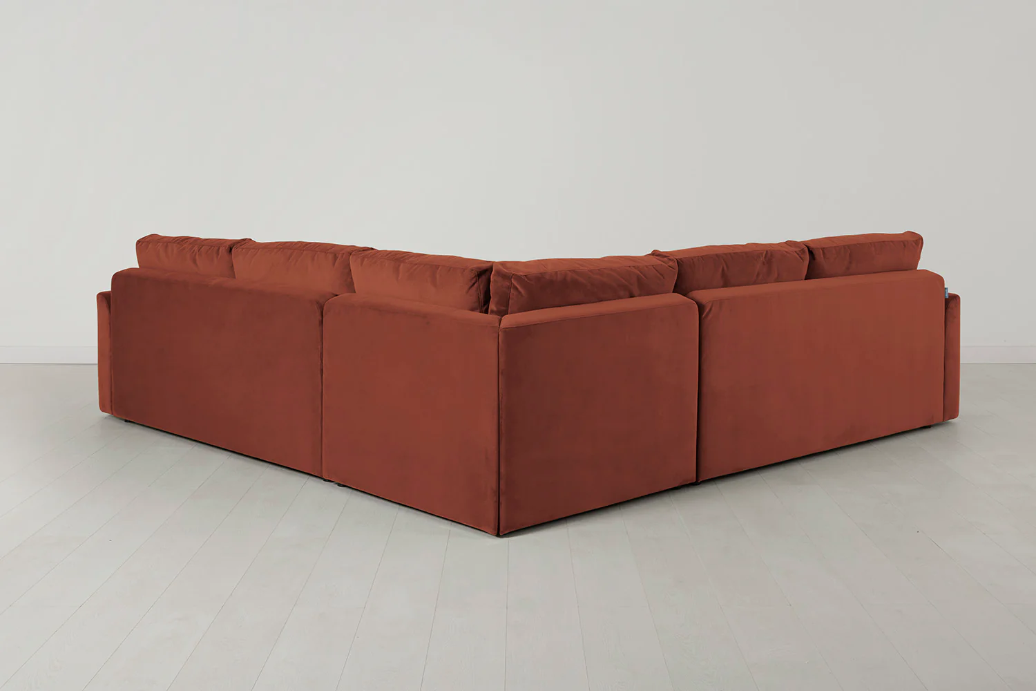 Model 13 Corner Sofa with Ottoman, Brick - Image 3