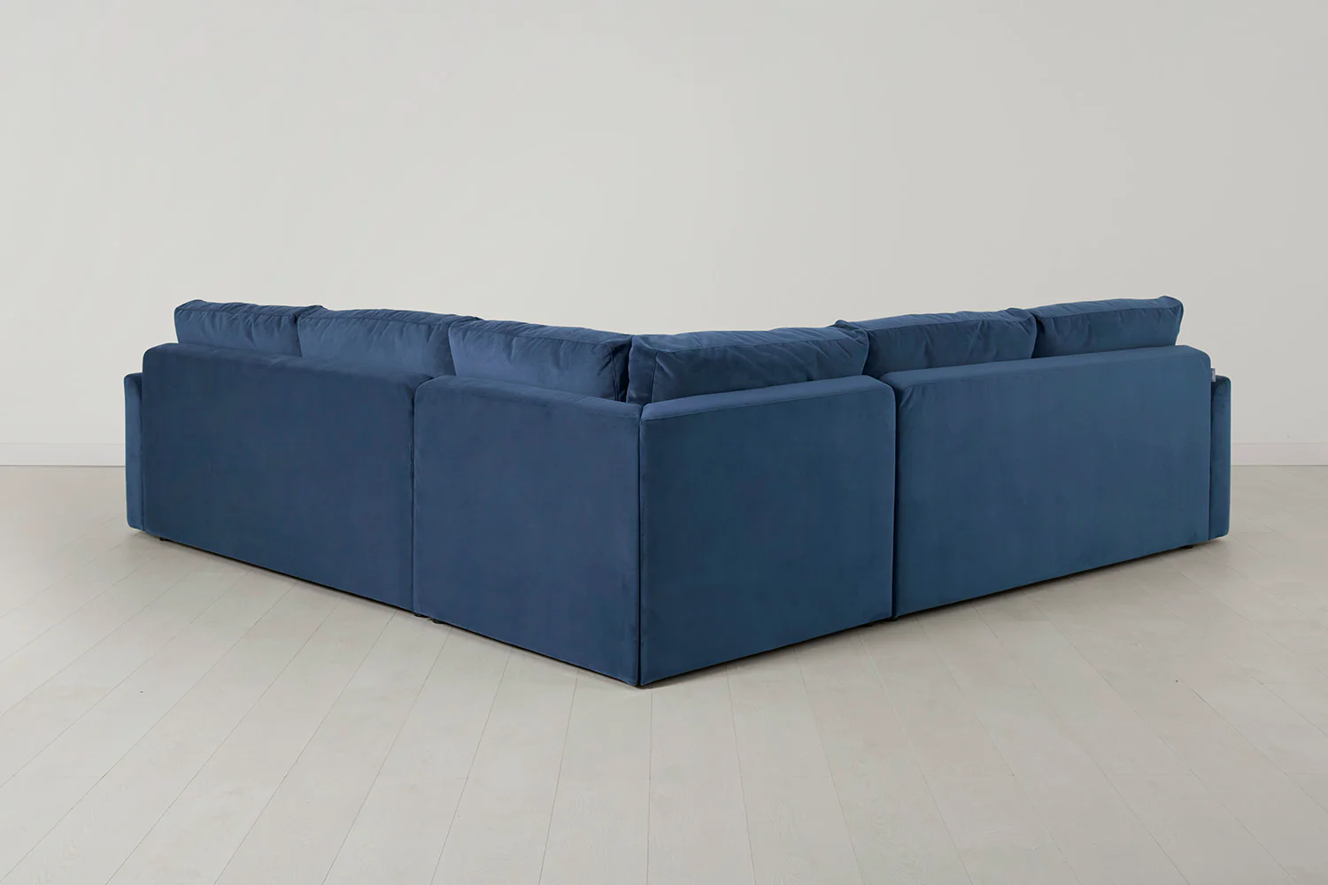 Model 13 Corner Sofa with Ottoman, Teal - Image 3