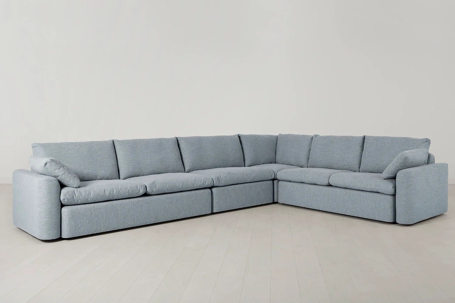 Model 13 Large Corner Sofa, Seaglass