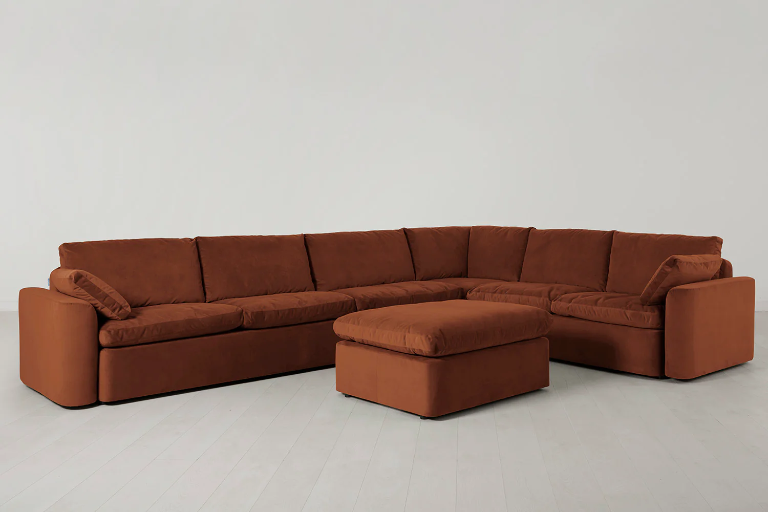 Model 13 Large Corner Sofa with Ottoman - Image 18