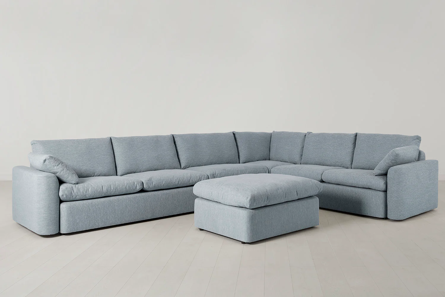 Model 13 Large Corner Sofa with Ottoman - Image 2