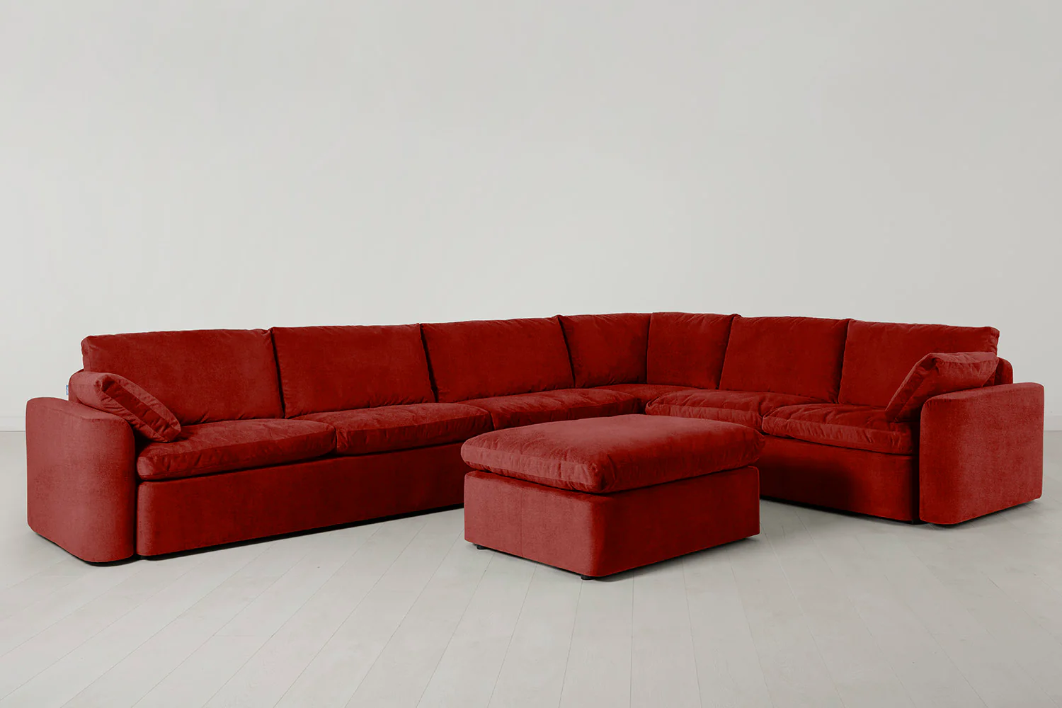 Model 13 Large Corner Sofa with Ottoman - Image 20